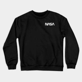 NASA White Logo Crewneck Sweatshirt